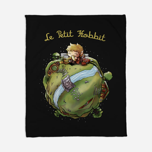 Le Petit Hobbit-none fleece blanket-fanfabio
