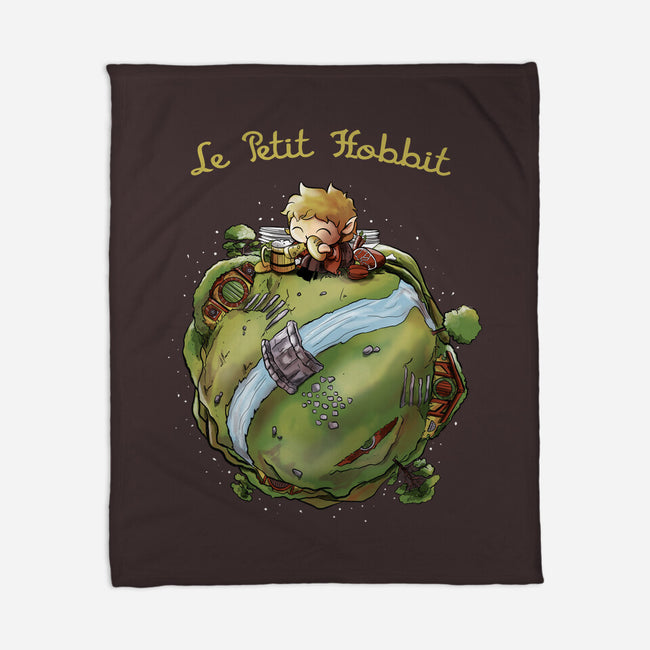 Le Petit Hobbit-none fleece blanket-fanfabio