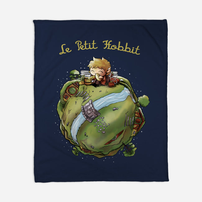 Le Petit Hobbit-none fleece blanket-fanfabio