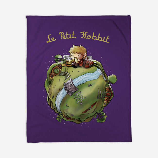 Le Petit Hobbit-none fleece blanket-fanfabio