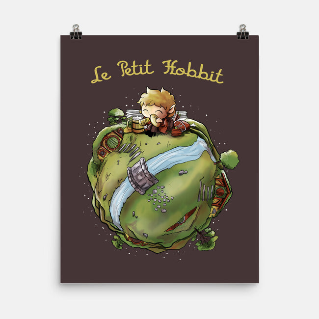 Le Petit Hobbit-none matte poster-fanfabio