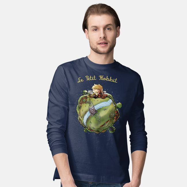 Le Petit Hobbit-mens long sleeved tee-fanfabio