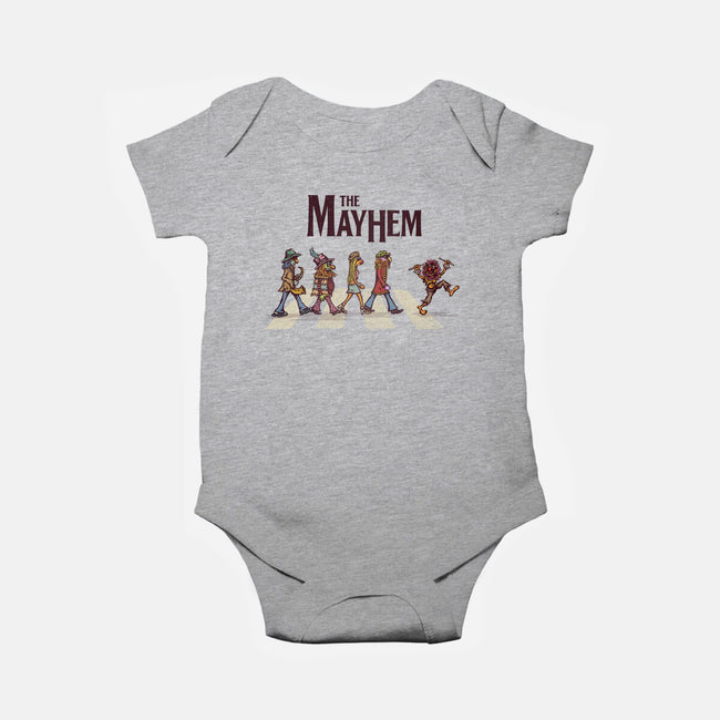 The Mayhem-baby basic onesie-kg07