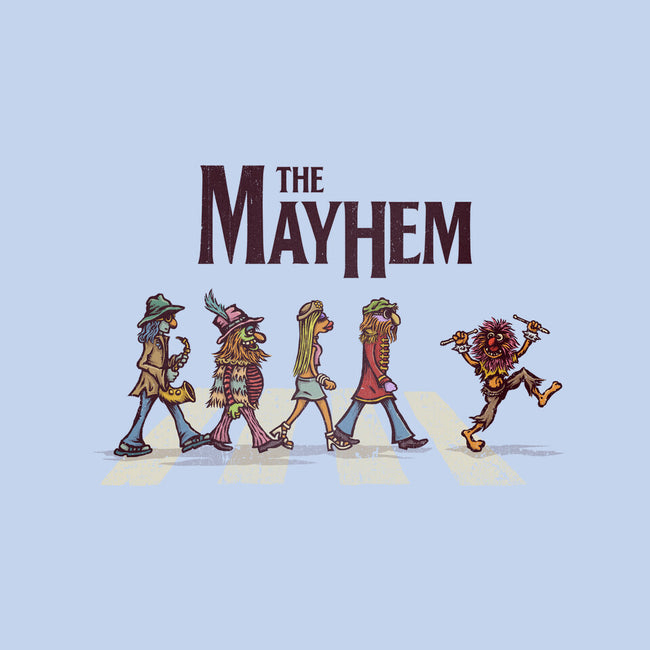 The Mayhem-none polyester shower curtain-kg07
