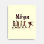 The Mayhem-none stretched canvas-kg07