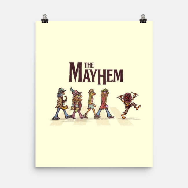 The Mayhem-none matte poster-kg07