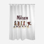 The Mayhem-none polyester shower curtain-kg07