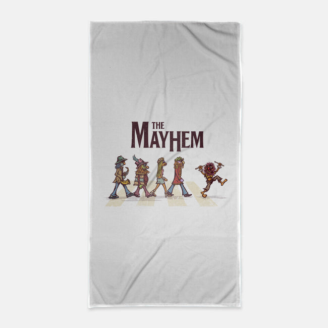 The Mayhem-none beach towel-kg07