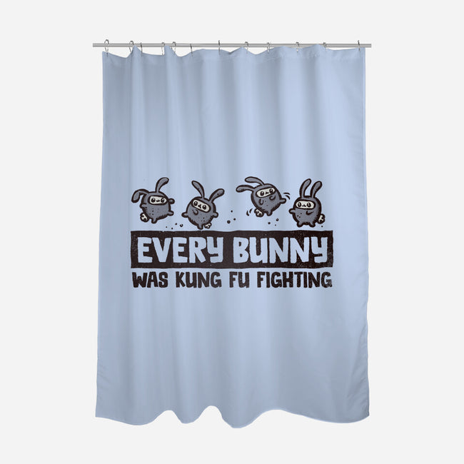 Every Bunny-none polyester shower curtain-kg07