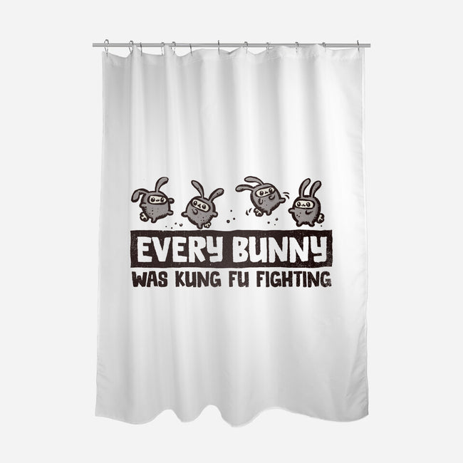 Every Bunny-none polyester shower curtain-kg07