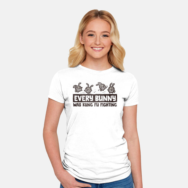 Every Bunny-womens fitted tee-kg07