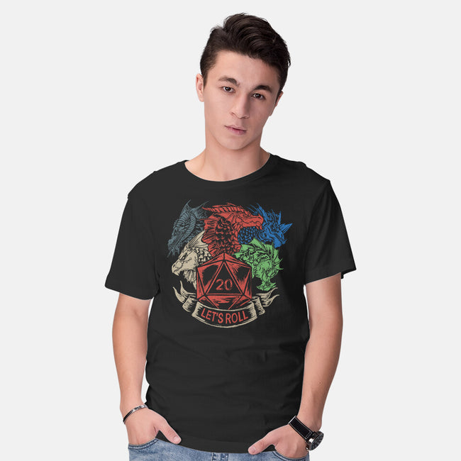 Let's Roll Tiamat-mens basic tee-marsdkart