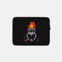Fire-Man-none zippered laptop sleeve-RamenBoy