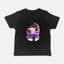 Red Moon Breathing-baby basic tee-marsdkart