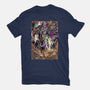 The Dark Magician-womens basic tee-Guilherme magno de oliveira