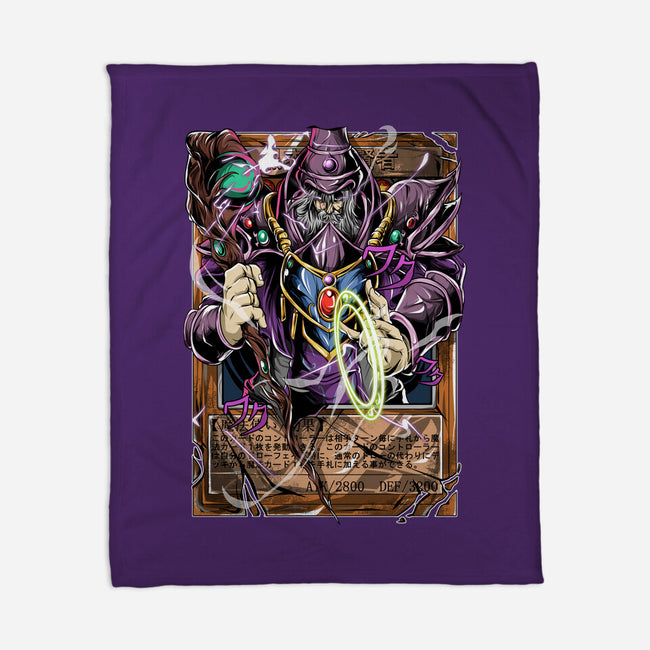 The Dark Magician-none fleece blanket-Guilherme magno de oliveira