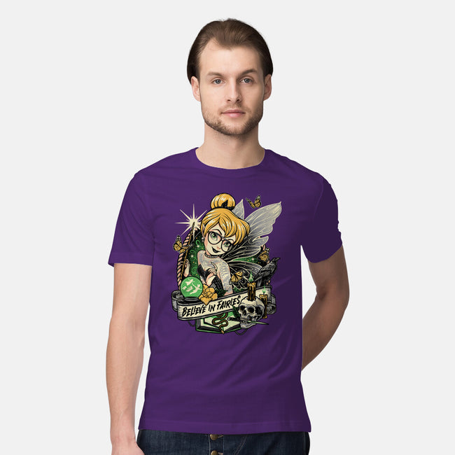 Believe In Fairies-mens premium tee-momma_gorilla