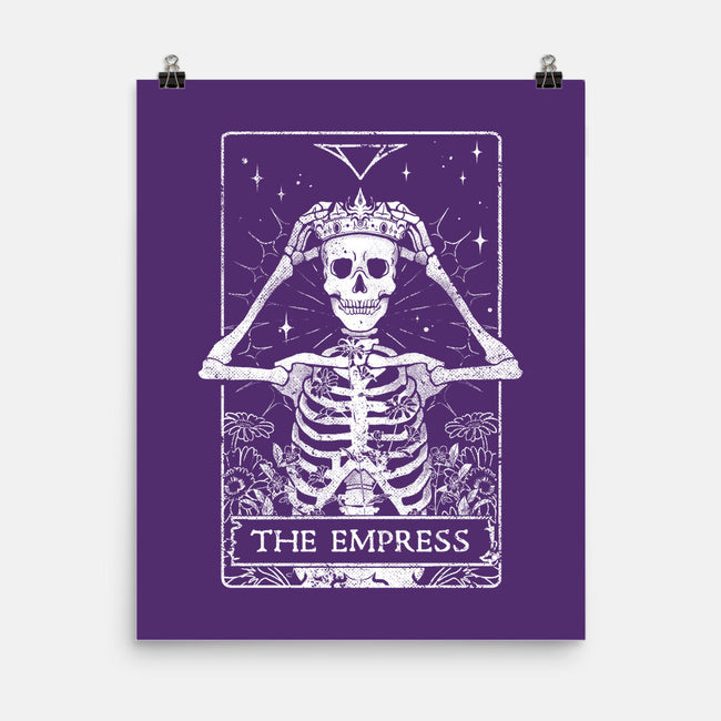 The Empress Tarot-none matte poster-eduely