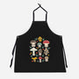 Kawaii Fungi Pattern-unisex kitchen apron-Weird & Punderful