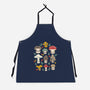 Kawaii Fungi Pattern-unisex kitchen apron-Weird & Punderful