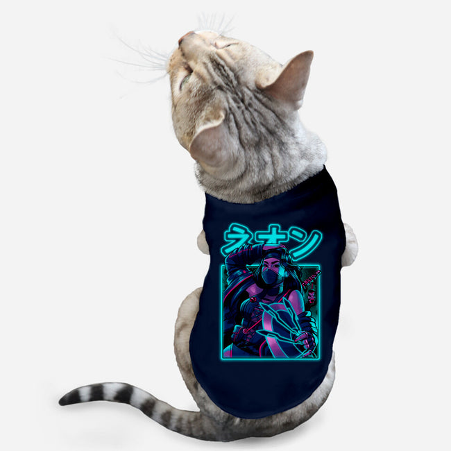 Mortal Neon-cat basic pet tank-Bruno Mota