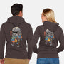 Galactic Baby Sitter-unisex zip-up sweatshirt-vp021