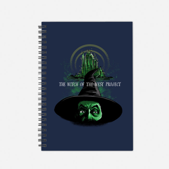 The Wicked Witch Of The West Project-none dot grid notebook-zascanauta
