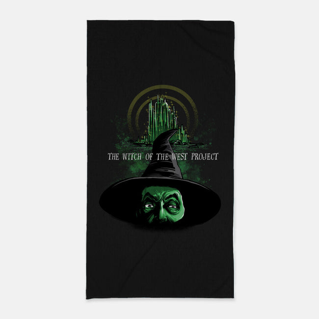 The Wicked Witch Of The West Project-none beach towel-zascanauta