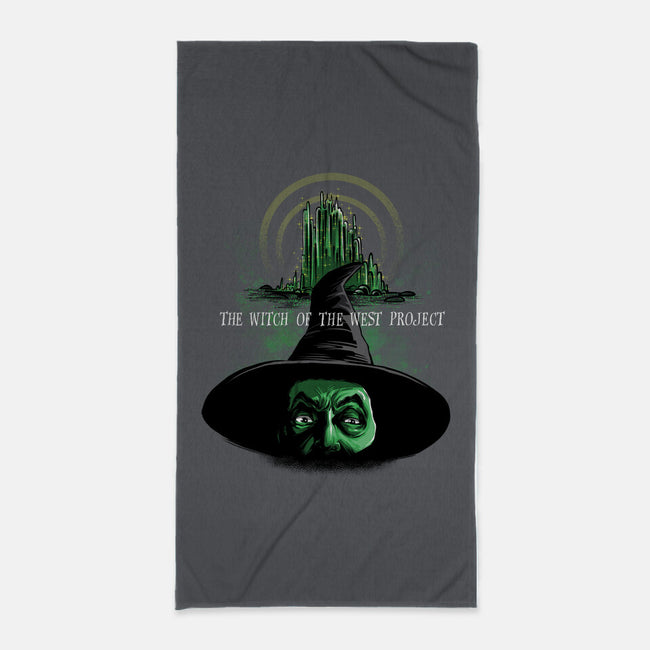The Wicked Witch Of The West Project-none beach towel-zascanauta