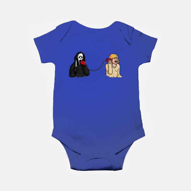Scary Call-baby basic onesie-Raffiti