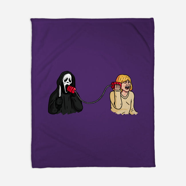 Scary Call-none fleece blanket-Raffiti