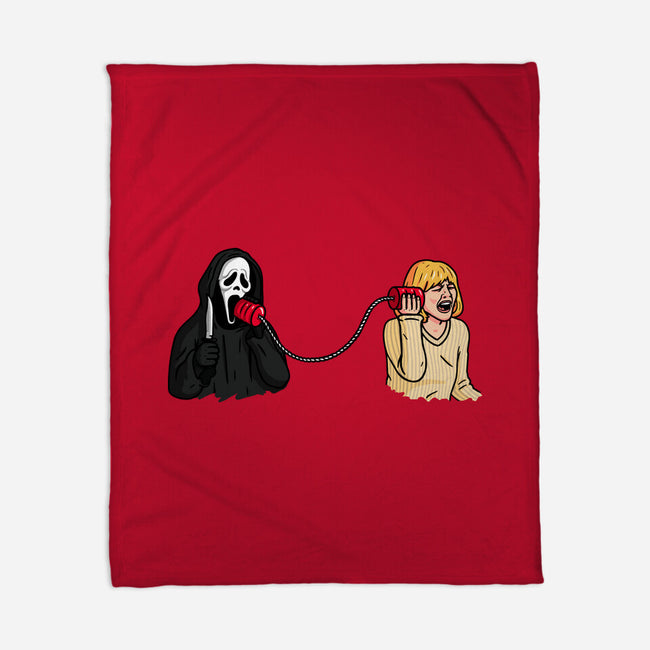 Scary Call-none fleece blanket-Raffiti