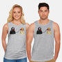 Scary Call-unisex basic tank-Raffiti