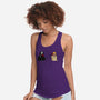Scary Call-womens racerback tank-Raffiti