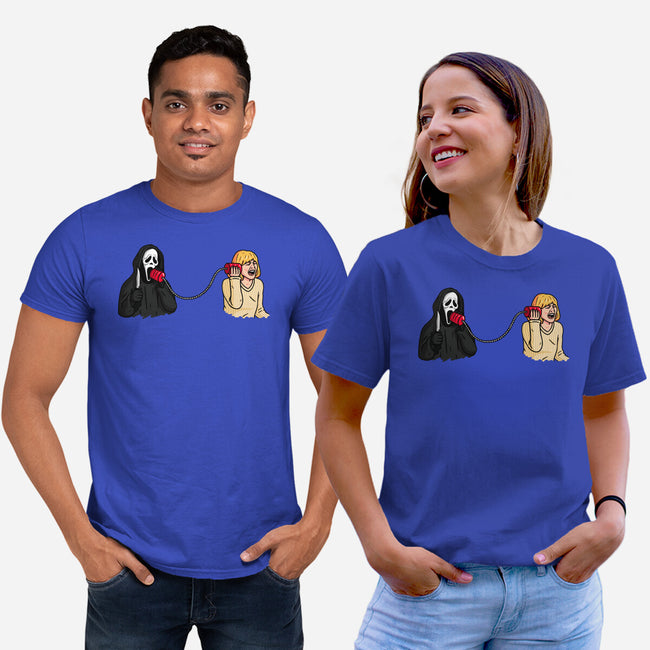 Scary Call-unisex basic tee-Raffiti