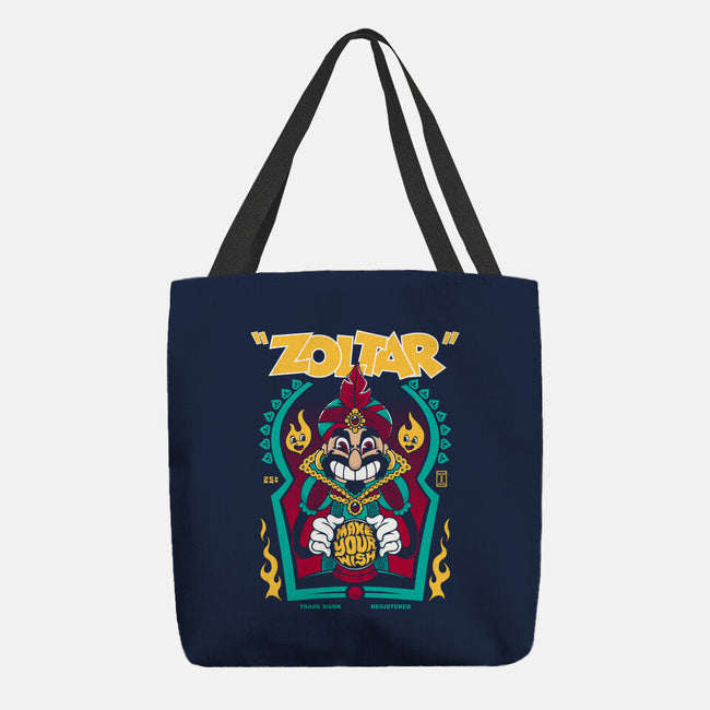 Zoltar Make Your Wish-none basic tote bag-Nemons