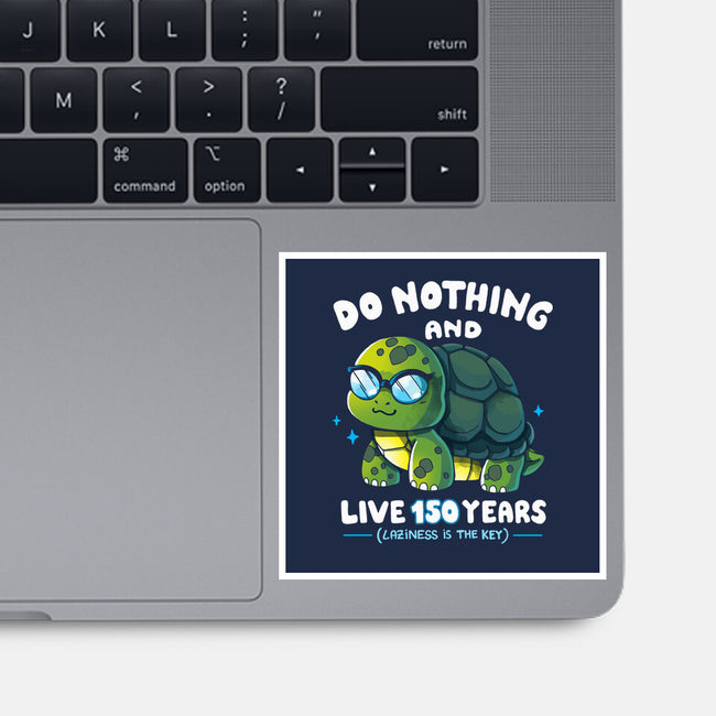 Laziness Is The Key-none glossy sticker-Vallina84