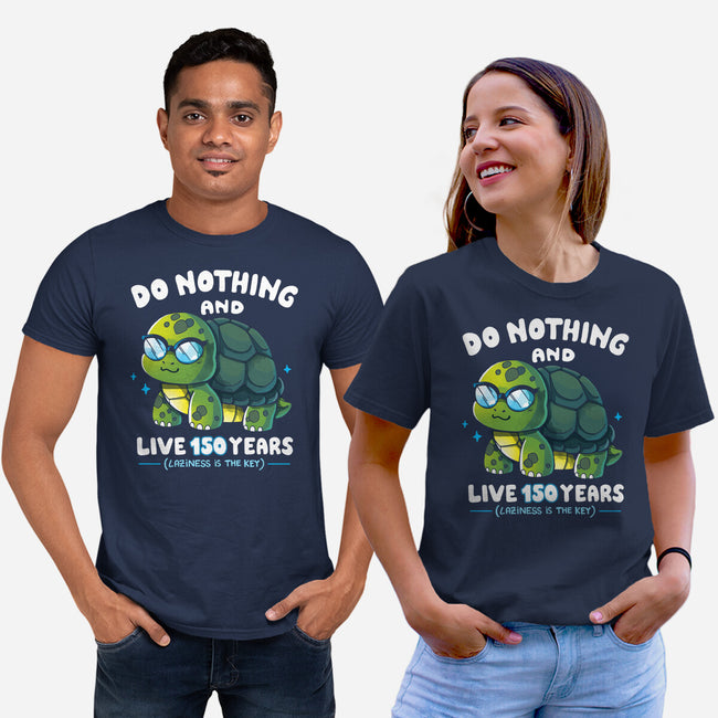 Laziness Is The Key-unisex basic tee-Vallina84