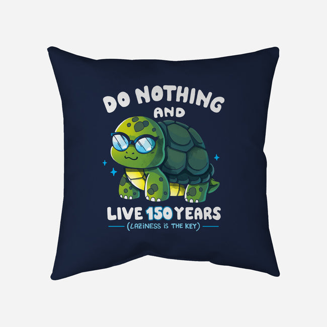 Laziness Is The Key-none removable cover w insert throw pillow-Vallina84