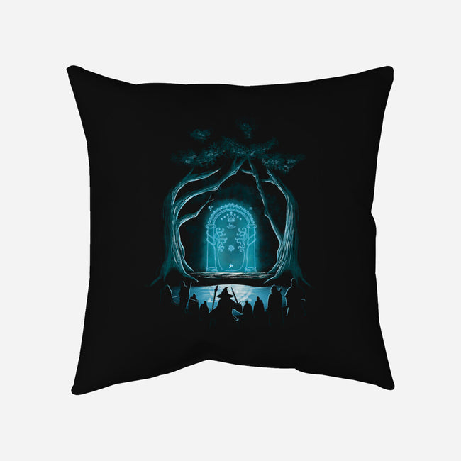 Doors Of Durin-none removable cover w insert throw pillow-jacnicolauart