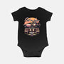Get In We're Going Back In Time-baby basic onesie-momma_gorilla
