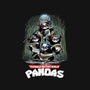 Teenage Mutant Ninja Pandas-unisex baseball tee-zascanauta