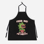 Feed Me! And Tell Me I'm Pretty-unisex kitchen apron-Weird & Punderful