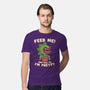 Feed Me! And Tell Me I'm Pretty-mens premium tee-Weird & Punderful