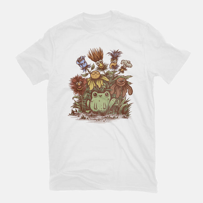 April Showers Bring Strange Flowers-mens basic tee-kg07