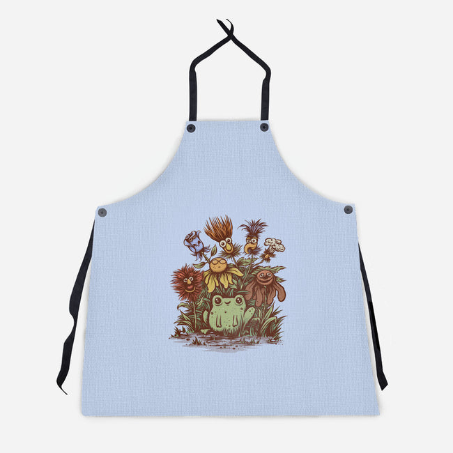 April Showers Bring Strange Flowers-unisex kitchen apron-kg07