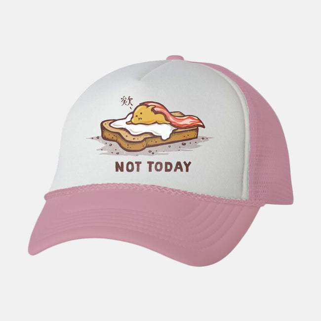 The Lazy Egg-unisex trucker hat-kg07