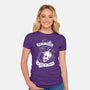 Give Me Coffee Or Give Me Death-womens fitted tee-eduely