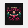 Nezuko Slayers Gym-none stretched canvas-teesgeex