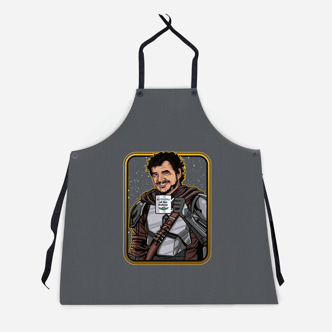 Daddy Of The Galaxy-unisex kitchen apron-Diegobadutees